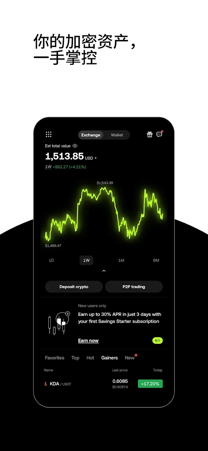 欧易OKX APP官方下载 - OKX全球领先加密货币交易所 Hero图